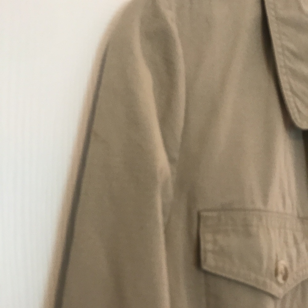 NWT - Issac Mizrah Brown Utility Jacket - Size Medium - Picture 9 of 9